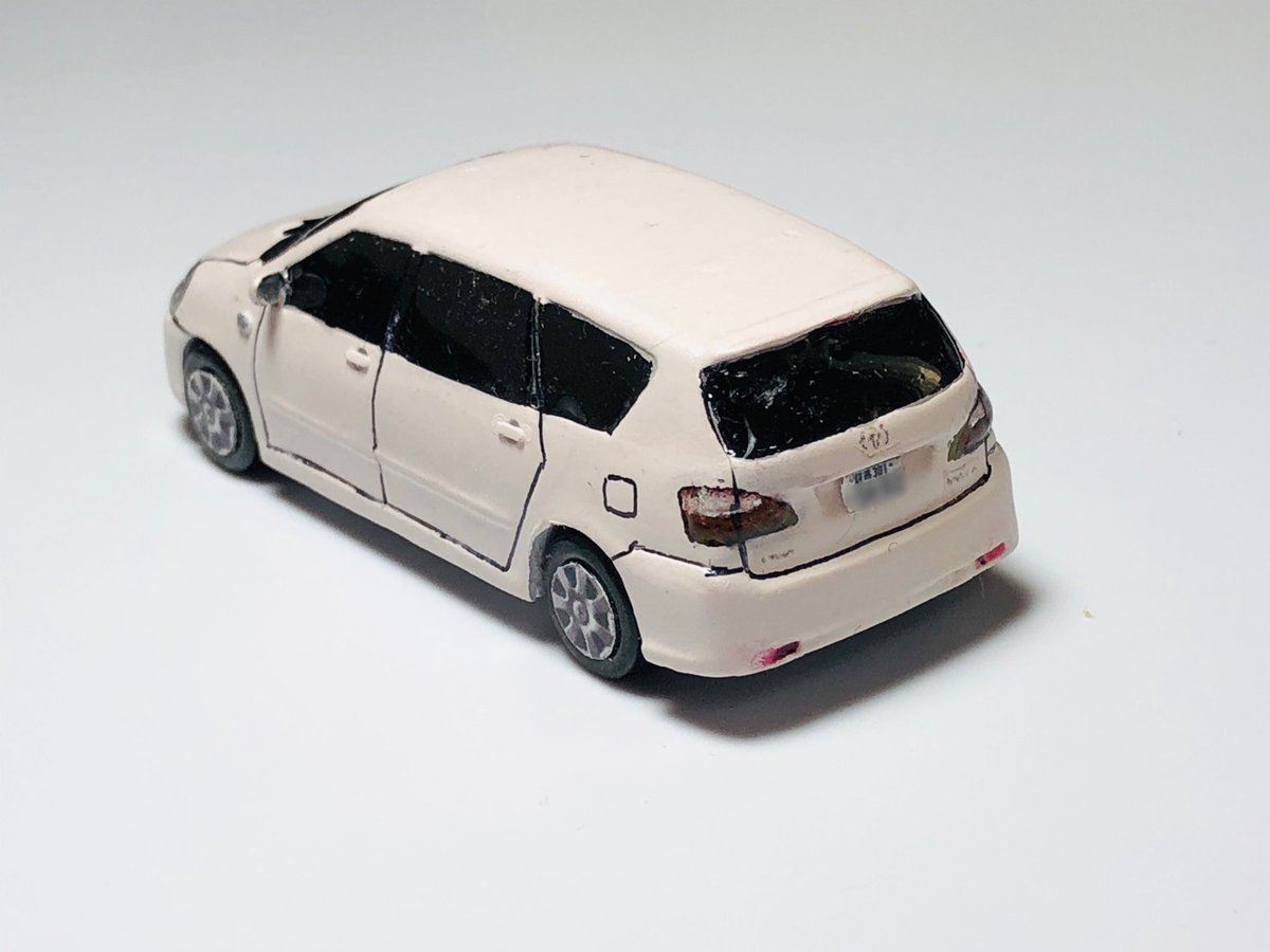 RT @Necochan_racing: トヨタ Ipsum 240i 〜1/64ver.〜 ようやく完成