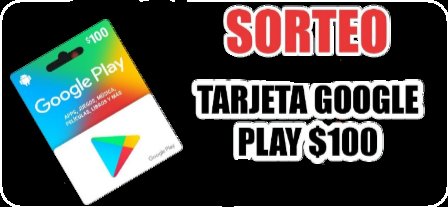 ¡Sorteo una tarjeta Google Play $100MX! 🎉🎊

Requisitos: 
✅Seguirme <a href="/FiurerBS/">Fiurer</a>
✅Seguir a <a href="/TepoztecosBS/">Tepoztecos</a>
✅Dar RT🔁 y FAV❤️
✅Mencionar a dos amigos

Termina el 14 de Marzo ¡Suerte a todos! 🔥