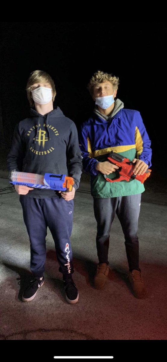 KnightsNerf2021's tweet photo. BRODY AND JON WITH THE SQUAD WIPE

ARE WE LOOKING AT FUTURE CHAMPIONS👀 https://t.co/wuoGji1qhf
