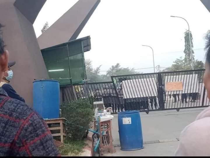 ShangSh71859478's tweet photo. tw // wound

This morning, terrorists force deployed in many universities and hospitals. Some teachers are violently beaten in MTU(MIT) university. 

Source: VOM

#WhatsHappeningInMyanmar  #Mar7Coup https://t.co/iXCedFs9zx