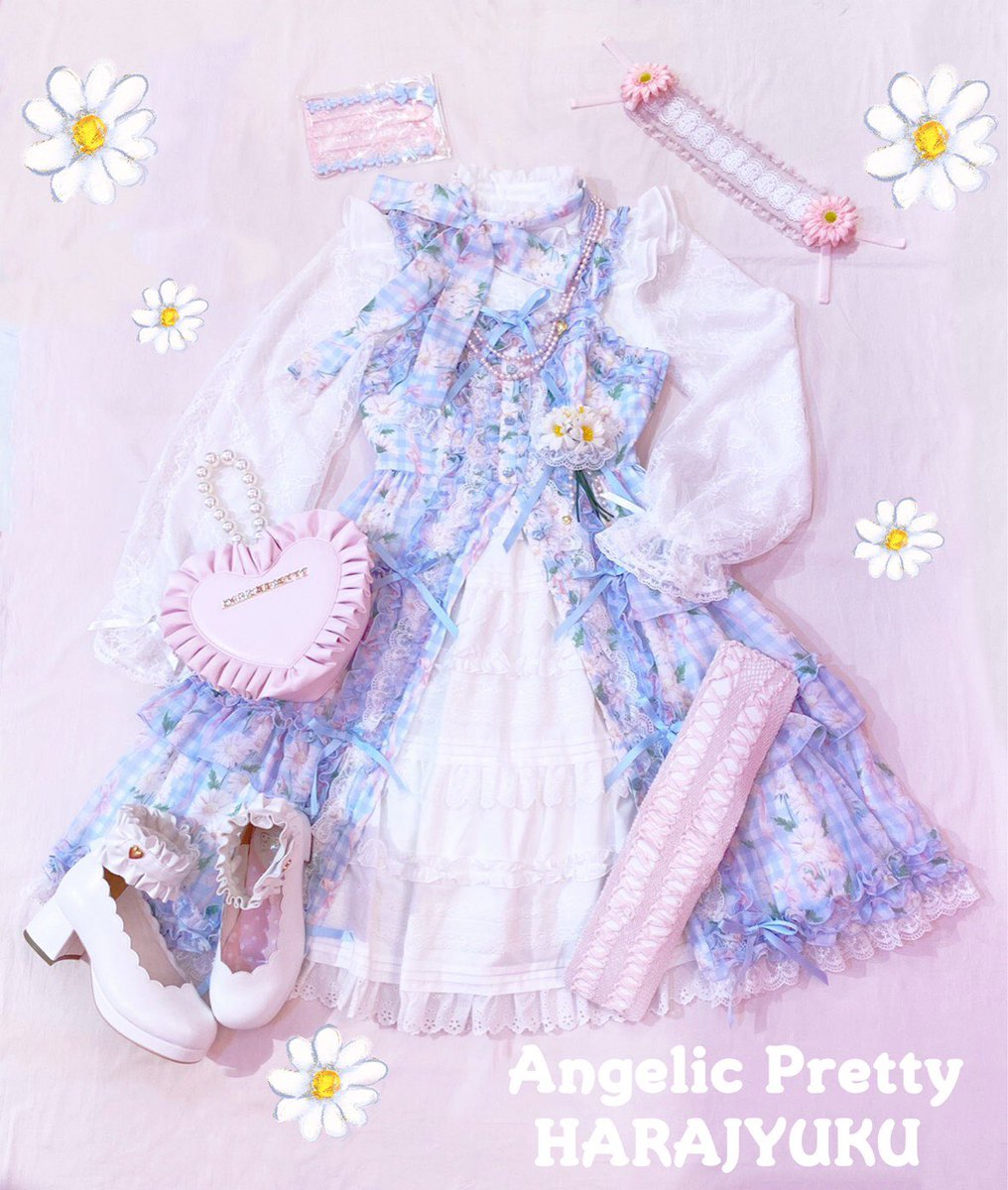 待望の再入荷! アンジェリックプリティ デイジーワンピ - ひざ丈ワンピース