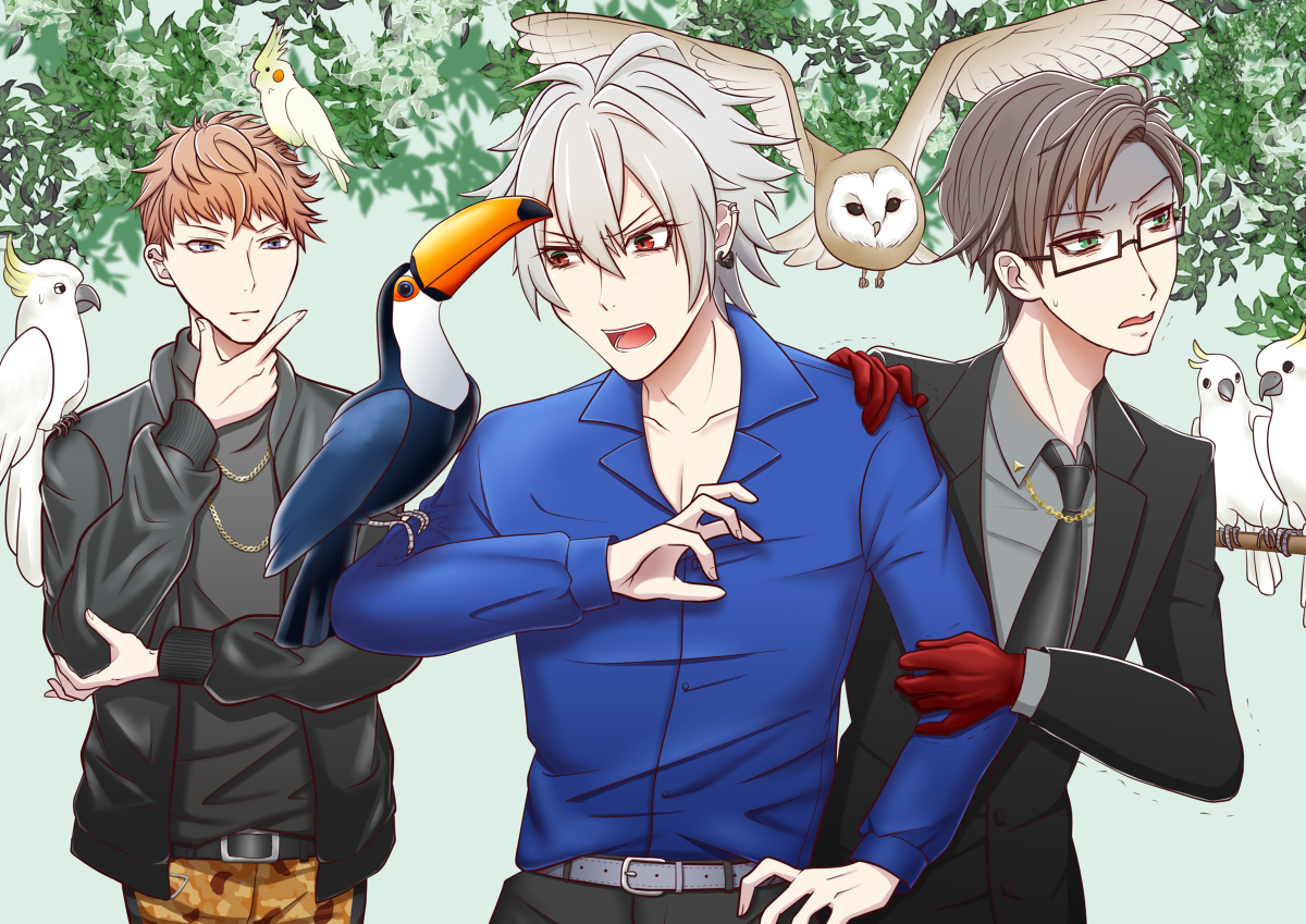 入間銃兎 碧棺左馬刻 毒島メイソン理鶯 ヒプマイ ヒプノシスマイク