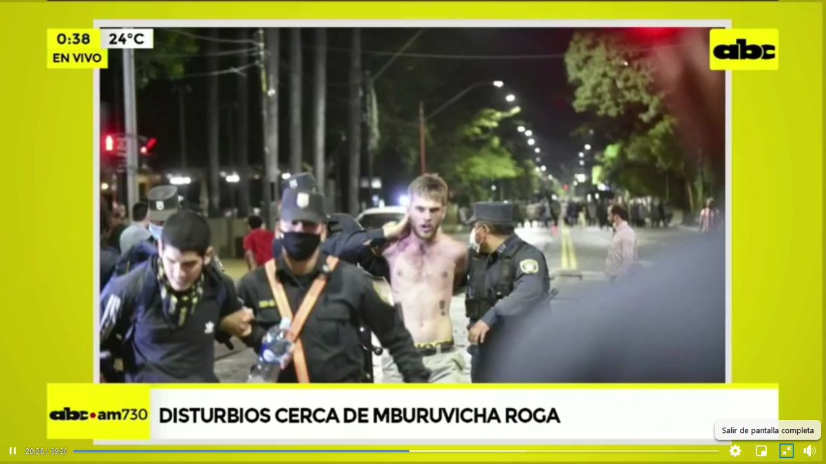 2hoseok4min's tweet photo. Estos son algunos de los detenidos 
lo que mostró ABC TV 
pero hay más 

#EstoyParaElMarzoParaguay2021 https://t.co/7mXyrE3J5C