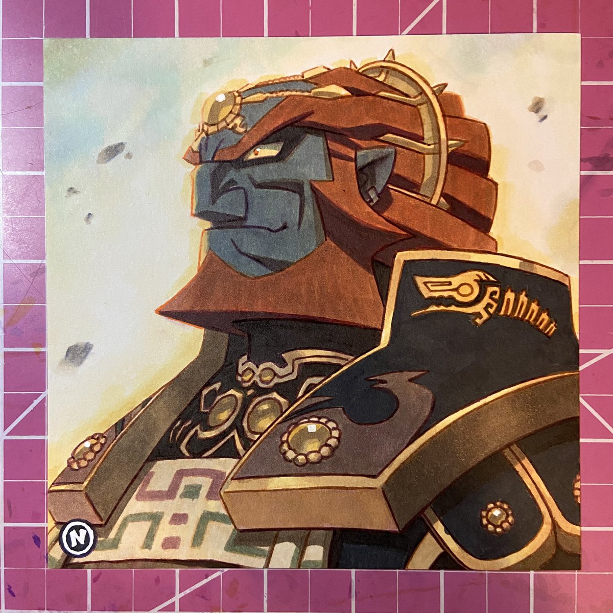 actionhankbeard's tweet photo. I did some Zelda stuff for the 35th anniversary. Twilight Princess is my favorite. https://t.co/PHLX2eeQgp