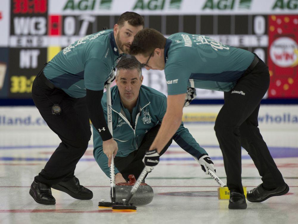 Curler Wayne Middaugh wins simply by returning to Brier after severe leg injury