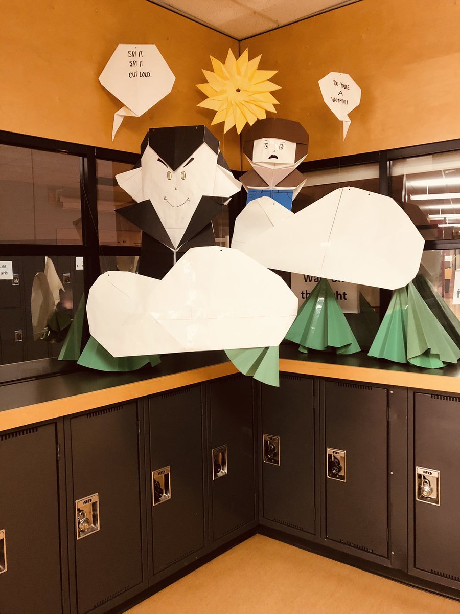 cmoennick's tweet photo. Thanks to the Arts Council and Joy Kim and Brad Ott who make CHS a happy place to be. “Art is something that makes you breathe with a different type of happiness.” #sd36learn #chslearn https://t.co/IbowmX895p