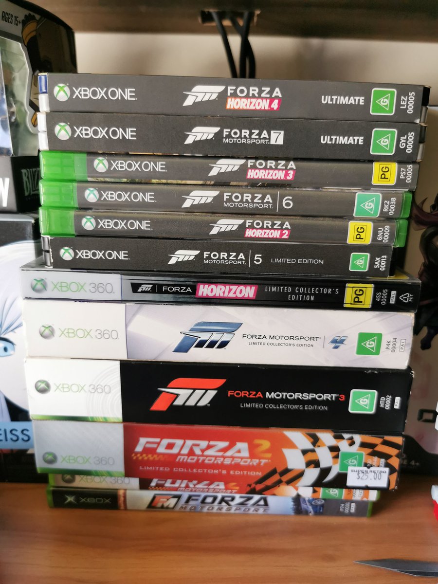 AssumedGuitar37's tweet photo. Collection is almost complete.
I believe there is one I need to get if it truly exists.
@WeArePlayground @Turn10Studios @ForzaHorizon @ForzaMotorsport #forzahorizon #forzamotosport #forzacollector #limitededitions #gamecollections https://t.co/Y351EtCHpq