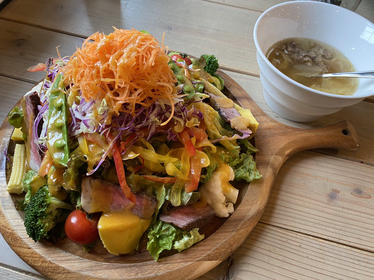 ❤️🧡💛💚💜
 #パワーサラダボウル#常滑#常滑カフェ#ランチ#野菜#健康#オシャレカフェ#オシャレ