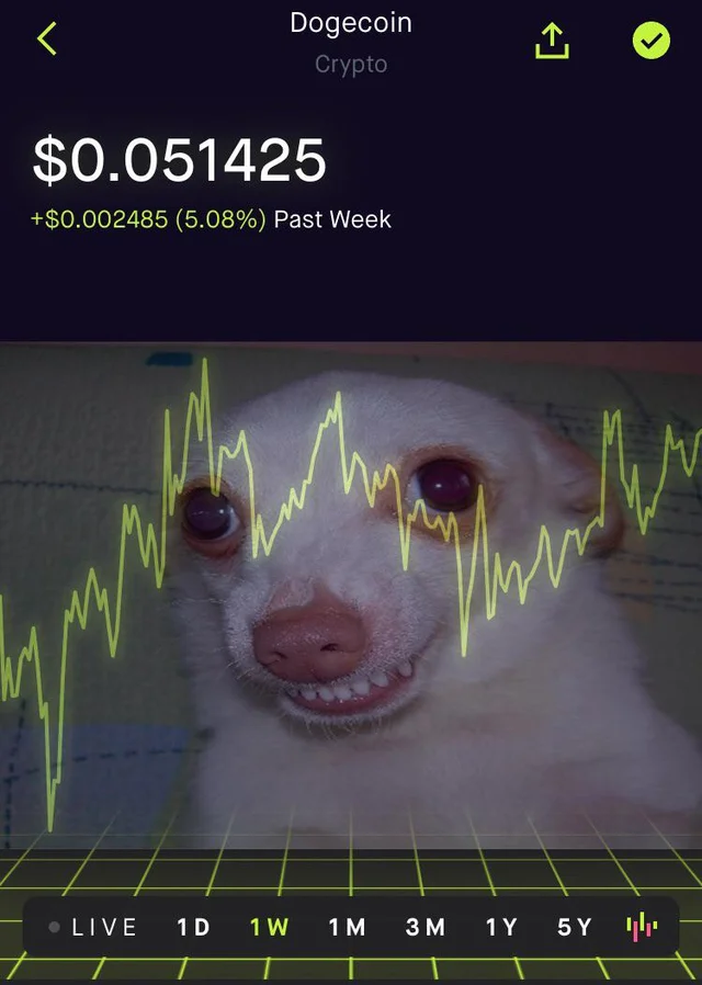 CryptoBum5's tweet photo. #Doge #Dogecoin #DogeArmy #DOGECAR #DogeNascar https://t.co/BECLSZgGf8