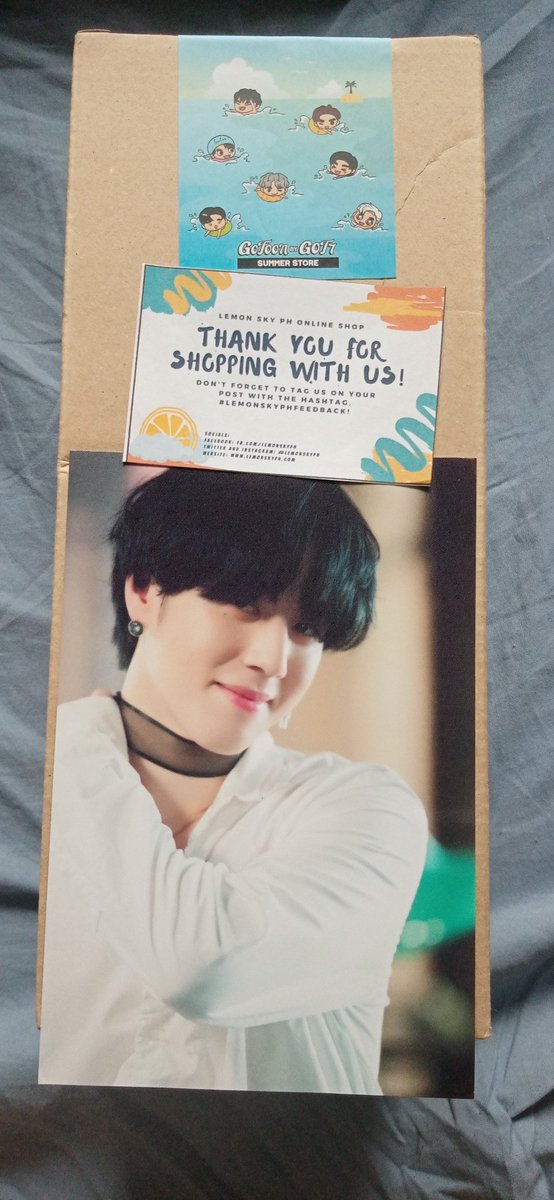 sneezeslove_g's tweet photo. Yey! Received my Gotoon By GOT7 @GOT7Official Summer Store Tumbler G.O from @LemonSkyPH thank you so much! 💚
#LEMONSKYPHFEEDBACK #GOT7  #IGOT7 #SummerStore #Tumbler https://t.co/Qa5akJwscN