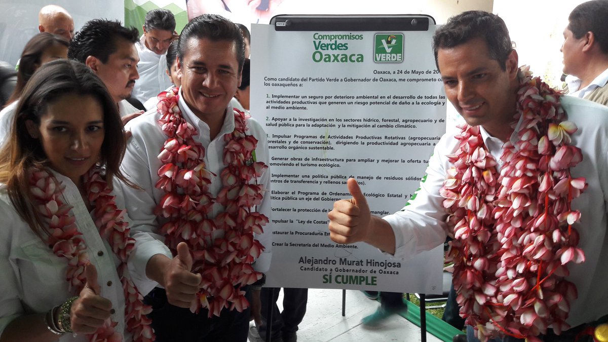 guieshoba's tweet photo. Gobernador @alejandromurat no se olvide del Decálogo Verde que firmó en presencia de los medios de comunicación y las oaxaqueñas y oaxaqueños que lo apoyamos durante su campaña. Aún hay tiempo de cumplir con los compromisos en favor del medio ambiente. https://t.co/JMckvpGajk