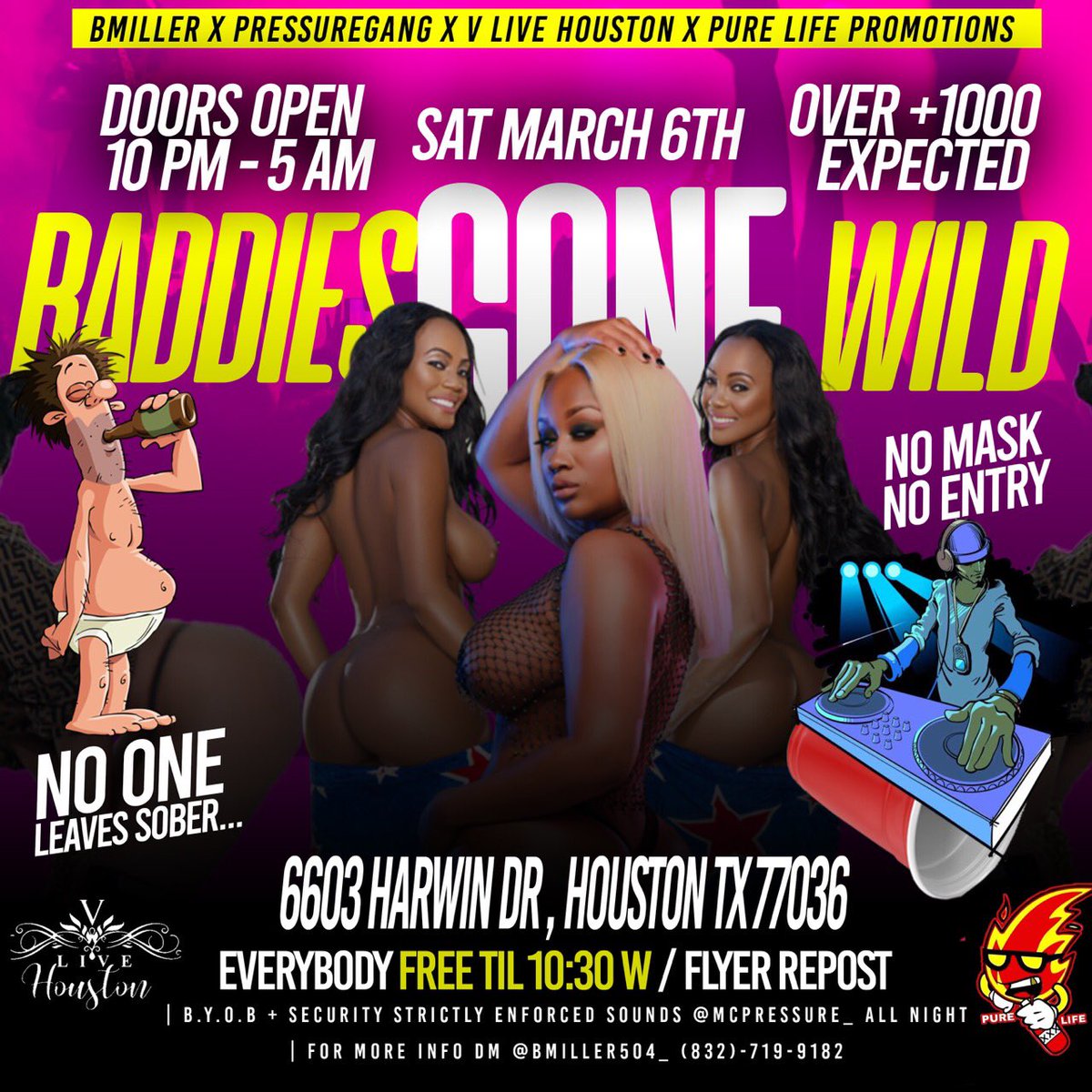 bmiller504_'s tweet photo. TONIGHT SCENE BIG PARTY IN HOUSTON #BADDIESGONEWILD โ๏ธ๐ฅ ADDY : 6๏ธโฃ6๏ธโฃ0๏ธโฃ3๏ธโฃ HARWIN DR , HOUSTON TX 77036 | #PURELIFEPROMO โ
https://t.co/WVY1X7yRmR