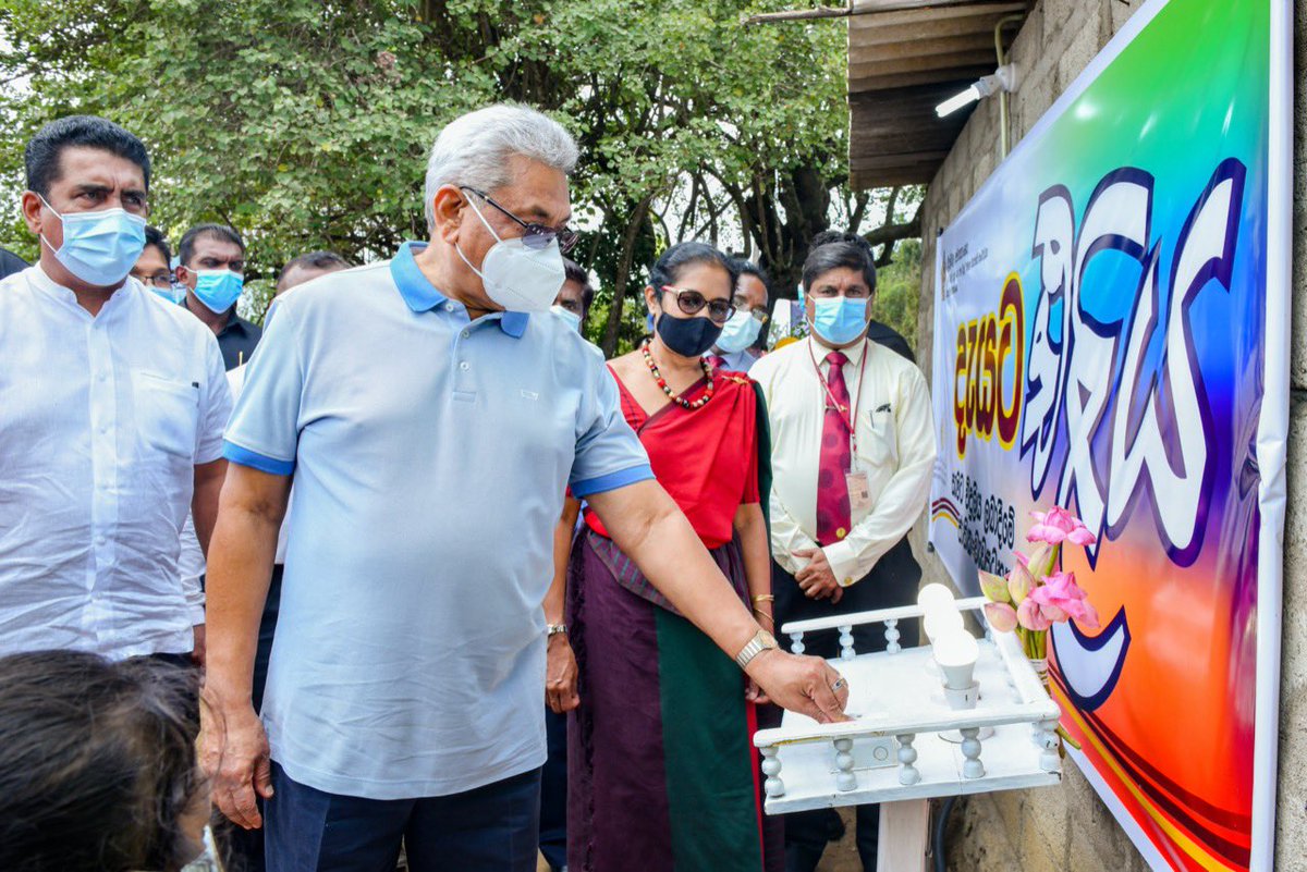 Gotabaya Rajapaksa tweet media