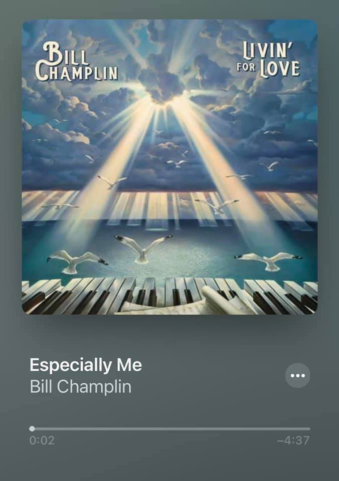 "Especially Me" 
Bill Champlin (Lead &amp; Back Vocals, Guitars)
Greg Mathieson (Keys, Keys Bass, Hammond Organ, Program)
Gorden Campbell (Drums)
Lenny Castro (Percussion)
Tamara Champlin (Back Vocals)
Marc Russo (Baritone, Tenor &amp; Alto Saxes)
open.spotify.com/track/28K8w5xE…
<a href="/billchamplin/">Bill Champlin</a>