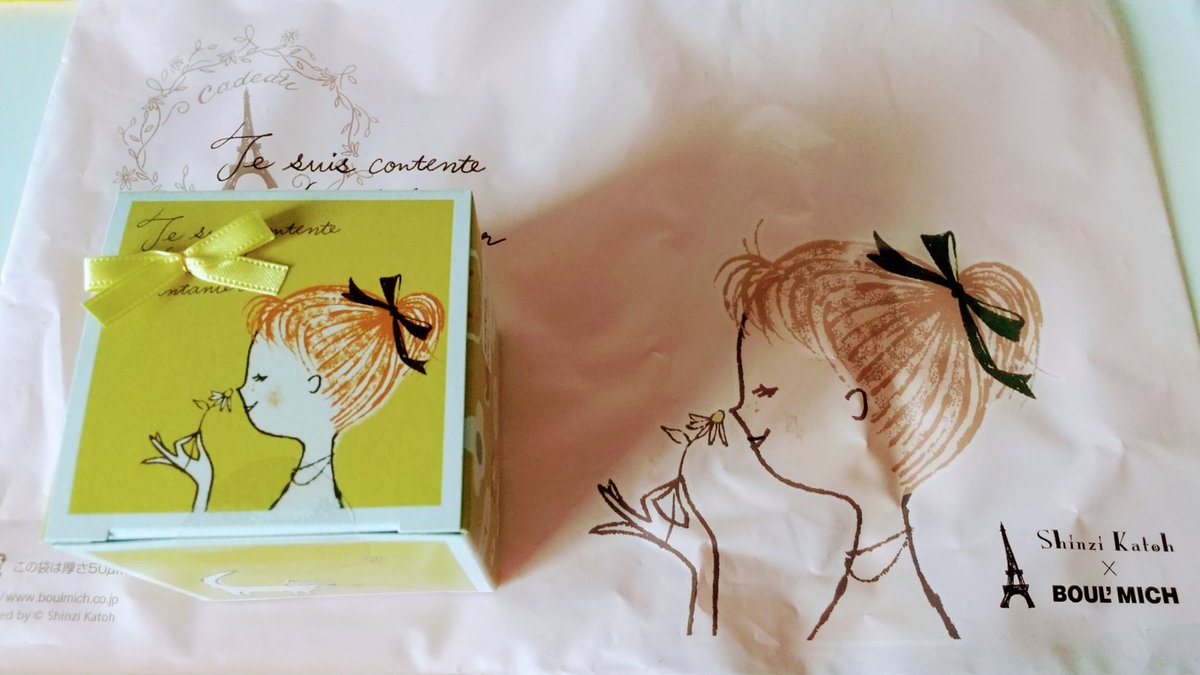 Syuru ホワイトデーのお返しってことでブールミッシュのトリュフケーキ もらった パッケージかわいすぎ 限定コラボだって あっためても冷やしても冷凍してもいいって ちょっと冷やして食べ 濃厚生地をまふまふ食べてるうちに固め トリュフ オ ショコラ