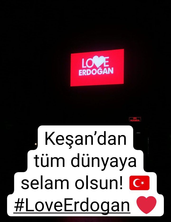 Bu Akşam Daha Bı Güzelsin #Keşan   #LoveErdogan #RTErdogan #AKParti