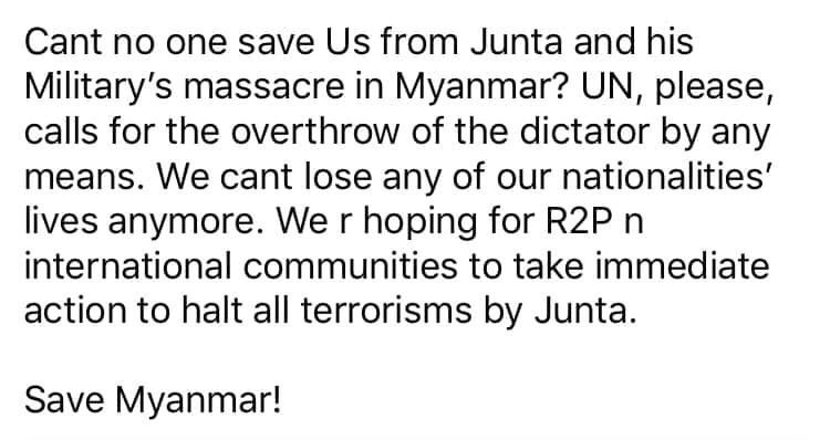#WhatsHappeninglnMyanmar 
#Mar7Coup