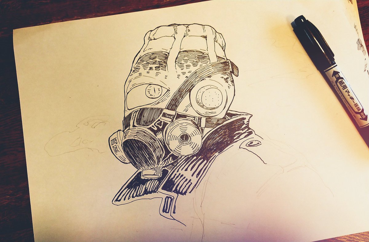 ガスマスク Hotワード