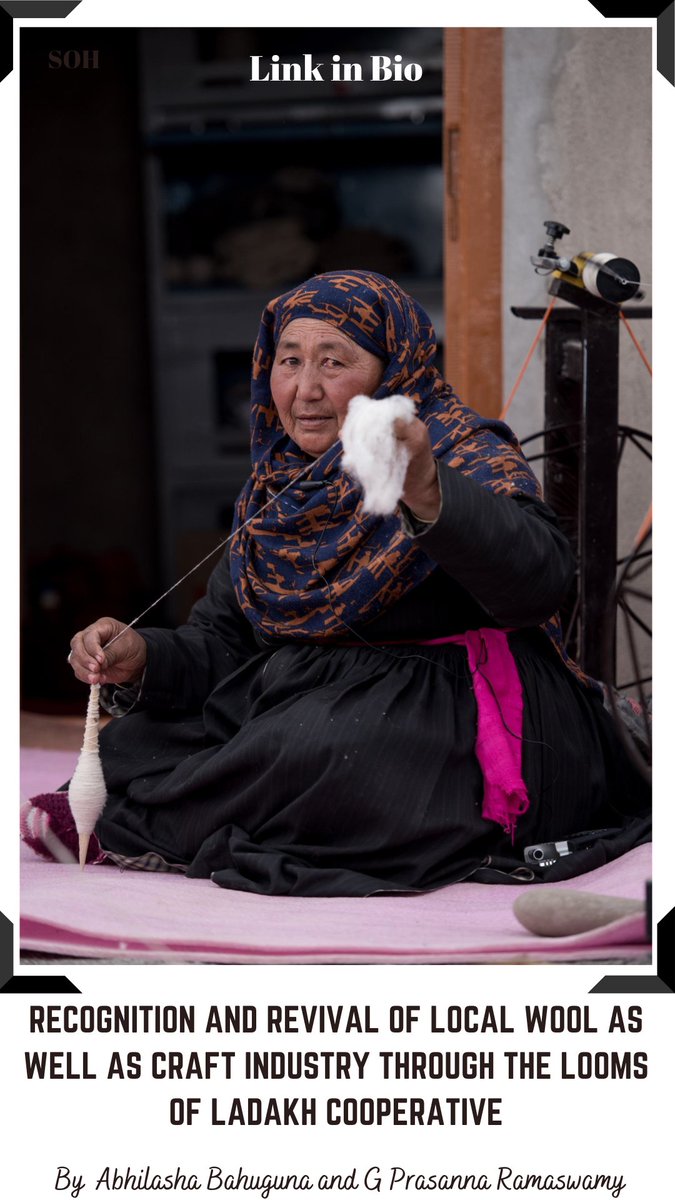 shepherdsofhim's tweet photo. We have launched the series on the theme "The living Yarn : Himalayan Oon" with an article on #Ladakh #Pashamina and #Yak. 

#Explore the full article @
https://t.co/XCXNkOLFUu

#IndigenousWool #Himalaya #Changpa #Oon #handmade
#Handloom #vocalforlocal 
#Pashma #Artist #Crafts https://t.co/oIMywjxWAE