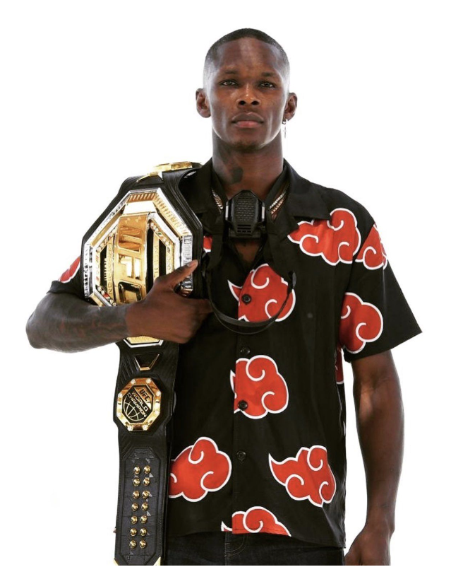 LETS GO CHAMP! 🏆 #UFC259 #AkatsukiOnTop <a href="/stylebender/">Israel Adesanya</a>