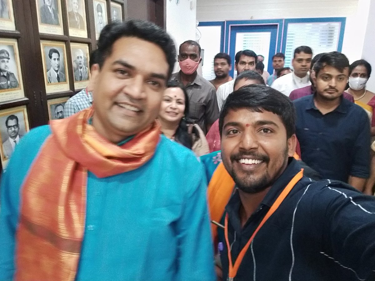 NareshBJP77's tweet photo. The great Hindu Leader ...... 
Sri @KapilMishra_IND...... At #DigitalHinduConclave https://t.co/AirSJasc3Z