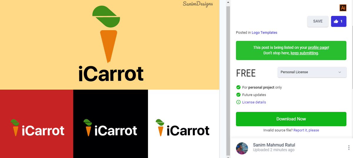 SanimDesigns's tweet photo. wanna need free logo with original vector file? download it from uplabs 100% editable eps file I provided. Don't forget to press thumbs up
https://t.co/cB04Aovc1y
#free #logo #needlogo #app #technology #creative #busines #identity #branding #vector #epsfile #brand #corporate https://t.co/Vdv9SvQ2sK
