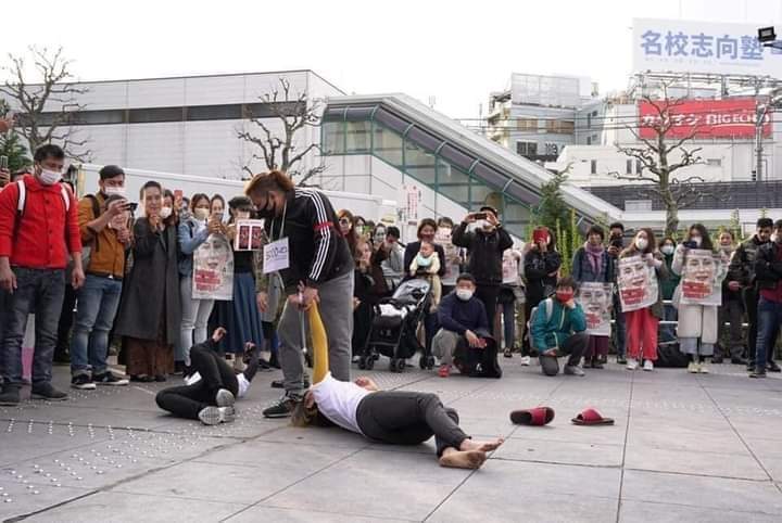 LiLongWei2's tweet photo. We-Love-Japan 🇯🇵

#Mar07
#Crd 
#WeWantOurElectedGovernment
#AgainstMyanmarMilitaryCoup
#WeNeedJustice https://t.co/EGevu4xbdl