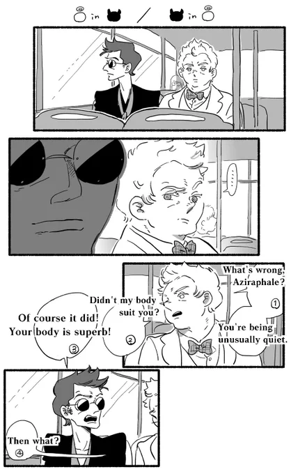 (eng ver.) Body changing??SO SPONGY?#GoodOmens   #ineffablehusbands 