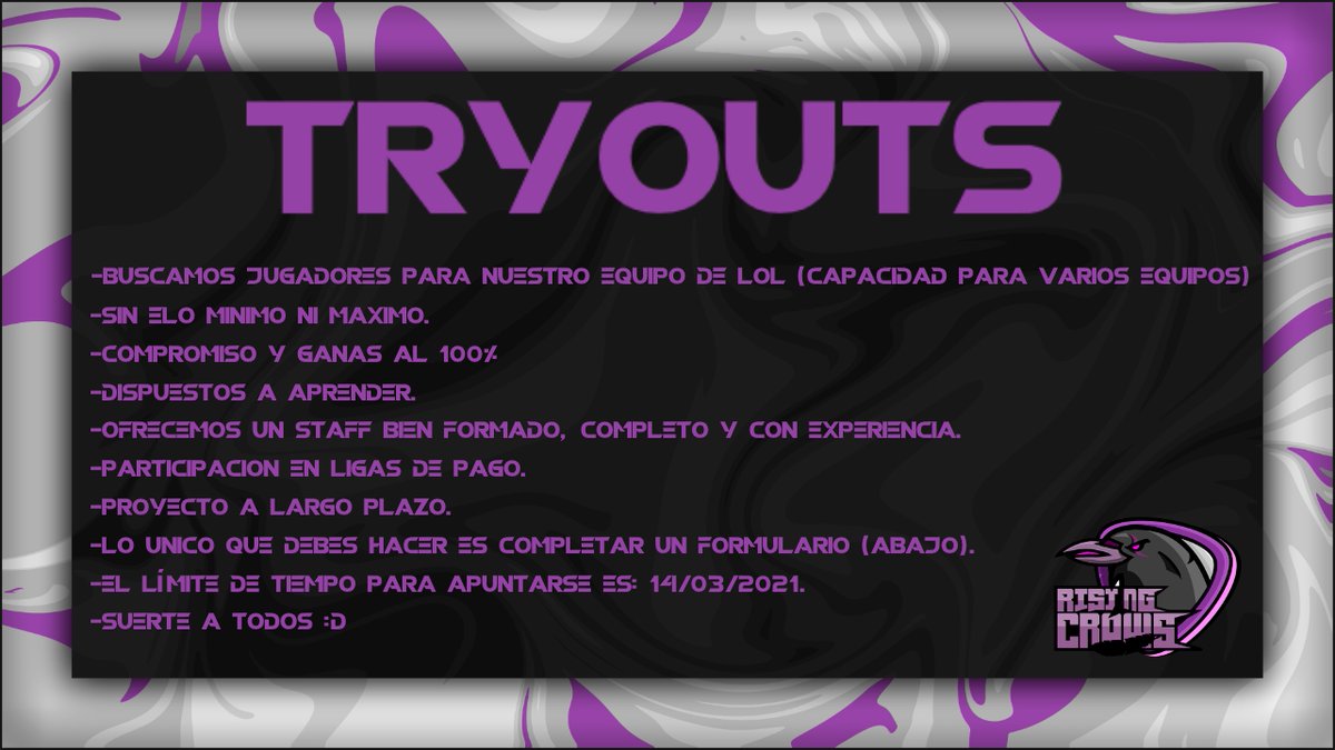 Rising Crows e-Sports tweet media