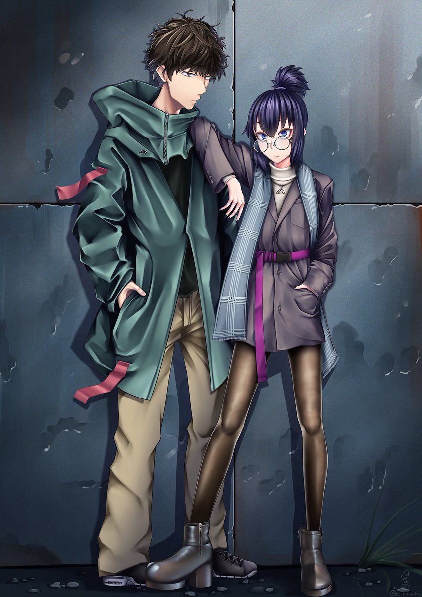 どこかの誰かに刺さればそれで良い カッコかわいい女の子を主に描いています イ 忽雫 みる Kutsuda Miru Skeb募集中のイラスト