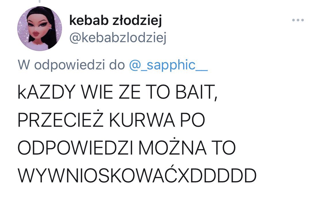 fretka_official's tweet photo. mnie już zwyczajnie bawi fakt ze baddies od paru dni płaczą o sytuacje która jest FEJKIEM i uzywaja sytuacji która nigdy na poważnie nie miał miejsca żeby jebac „zaimkary” kiedy nawet żadna tego nie napisała 😭🤚 https://t.co/3UbXAZBvdh