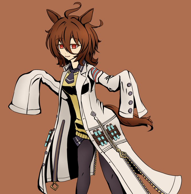 お気に入りのアグネスタキオン描き描き。有馬記念でいつも二位止まりでむーりーーーーー! #ウマ娘 
いや、割とマジでどうやって育てればいいんだろうか。 