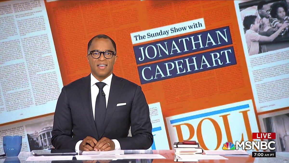 It's #Sunday, and our team is getting ready for <a href="/TheSundayShow/">The Sunday Show</a>! <a href="/CapehartJ/">Jonathan Capehart</a> has a great edition for you coming up. See you all this #SundayMorning at 10 AM ET on <a href="/MSNBC/">MSNBC</a>. RETWEET if you'll be watching!