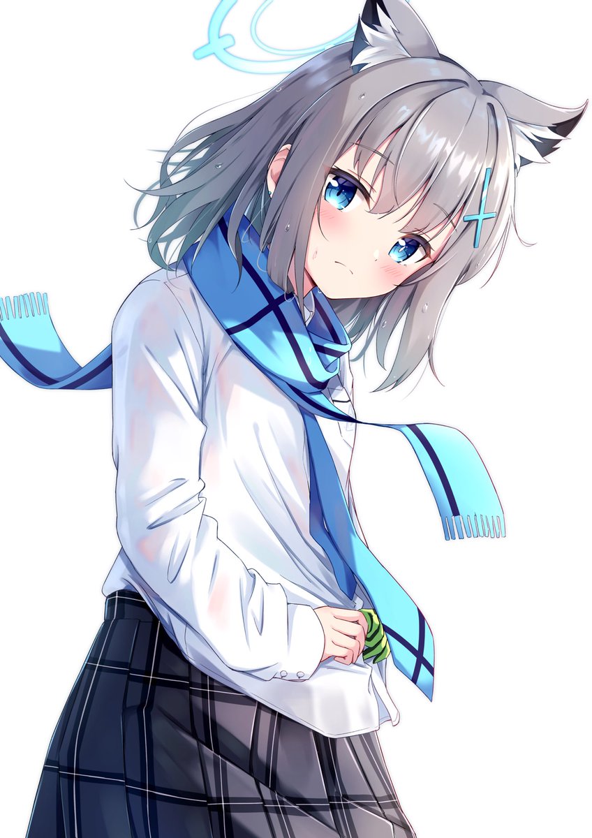 シロコ ブルアカ みそ お仕事募集中のイラスト シロコ ブルアカ みそ お仕事募集中のイラスト