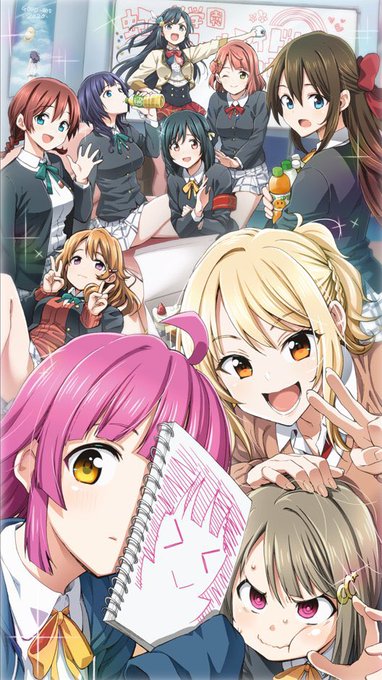 果林ちゃんかわいく見せよう委員会のtwitterイラスト検索結果