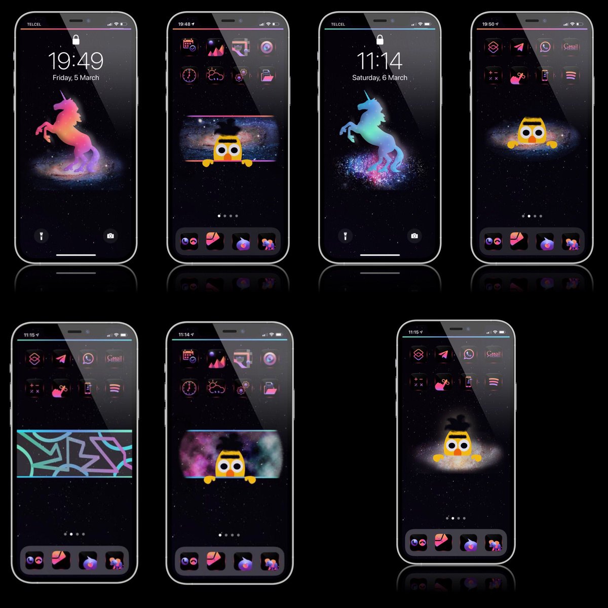 DSprkplg's tweet photo. Happy #SundayWallday guys! Today we have cosmic pick-a-boo meets my fav Sesame Street res, Bert! These are available 4free on my instagram and on my blog (link in bio). Enjoy! 🤩🥰
#wallpapers
#iphonewallpaper
#androidwallpaper
#ios14homescreen
#digitalart
#digitaldrawing https://t.co/bczoRghF8Z