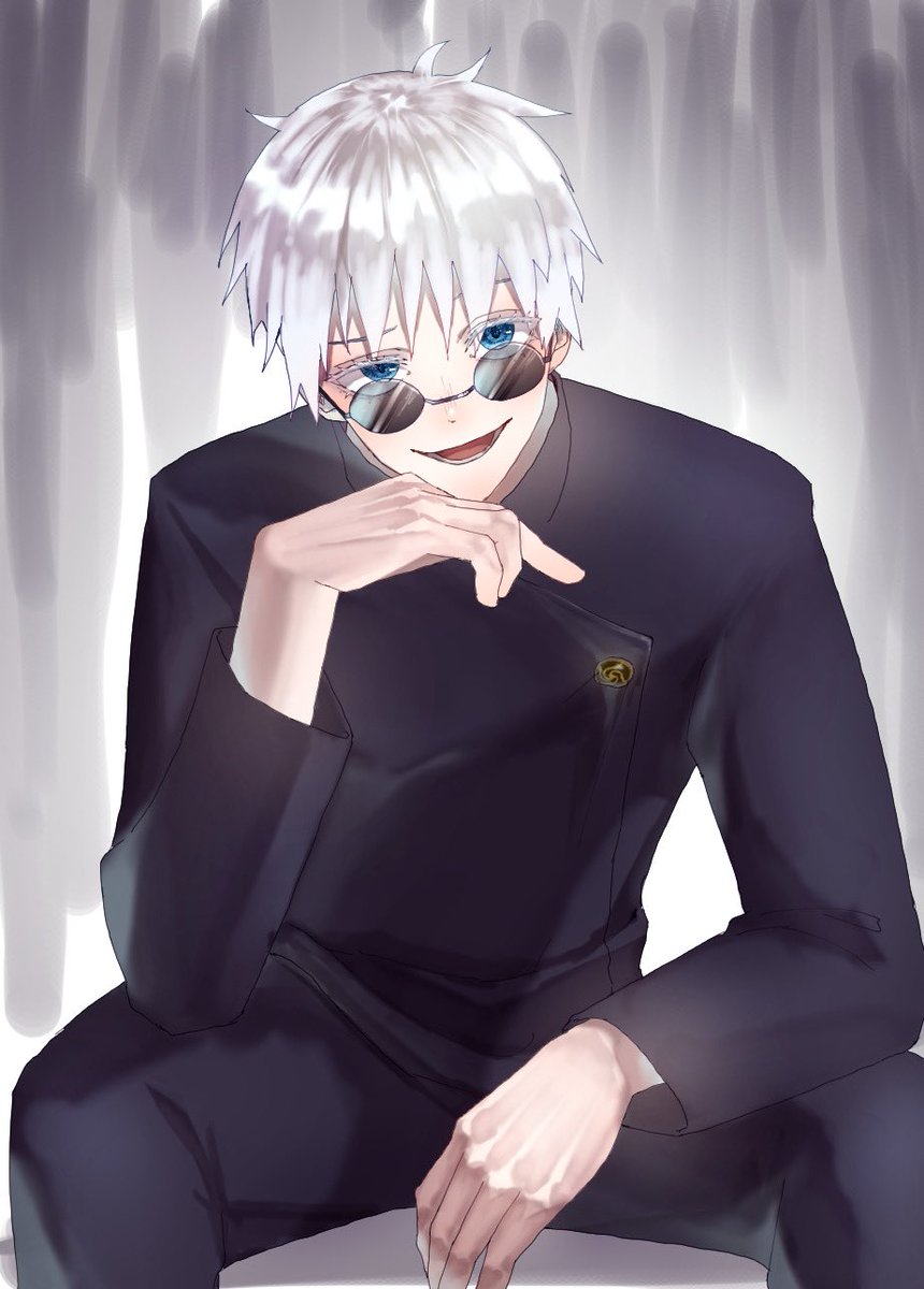 だんな 高専五条 五条悟 五条悟イラスト 呪術廻戦ファンアート