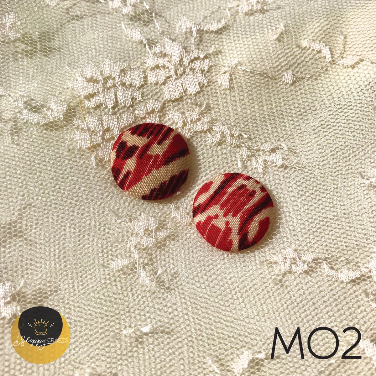 SloppyCrafts's tweet photo. Pengerindu Stud Earrings in Classic Red

RM12 per pair
RM20 for 2 pairs

We only have one of each designs, so do DM us for purchase ❤️ https://t.co/pqkm14TQEb