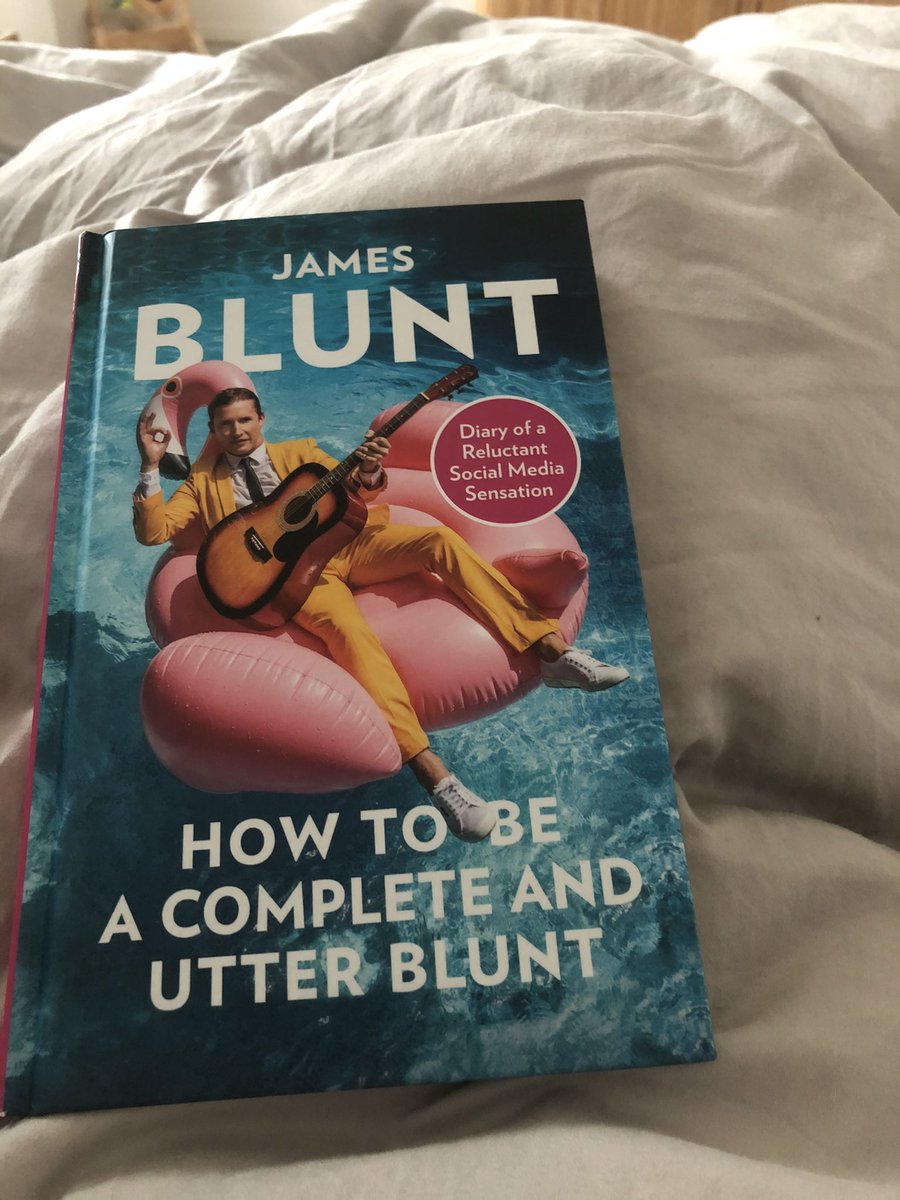 AnjaTillack's tweet image. In bed with @JamesBlunt Call me senior groupie. (I call it learning to be #quickwitted and #resilient)