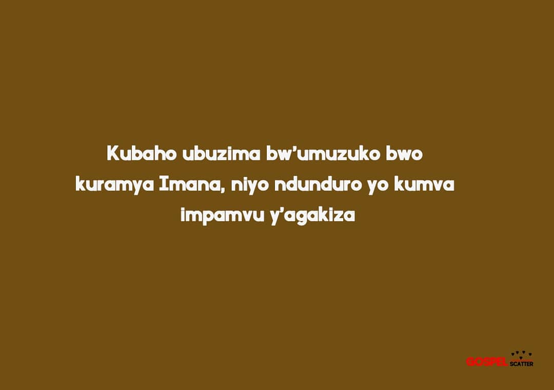 RedeemedRuminat's tweet photo. Kubaho ubuzima bwumuzuko bwo kuramya Imana. Niyo ndunduro yo kumva impamvu yagakiza
#Gospelscatter https://t.co/dwGqITHPbr