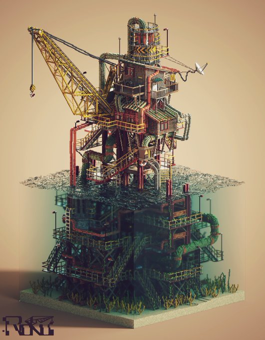 「magicavoxel」のTwitter画像/イラスト(新着))