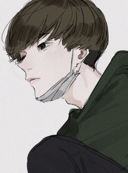 最近男を描いてなかったのでリハビリ 