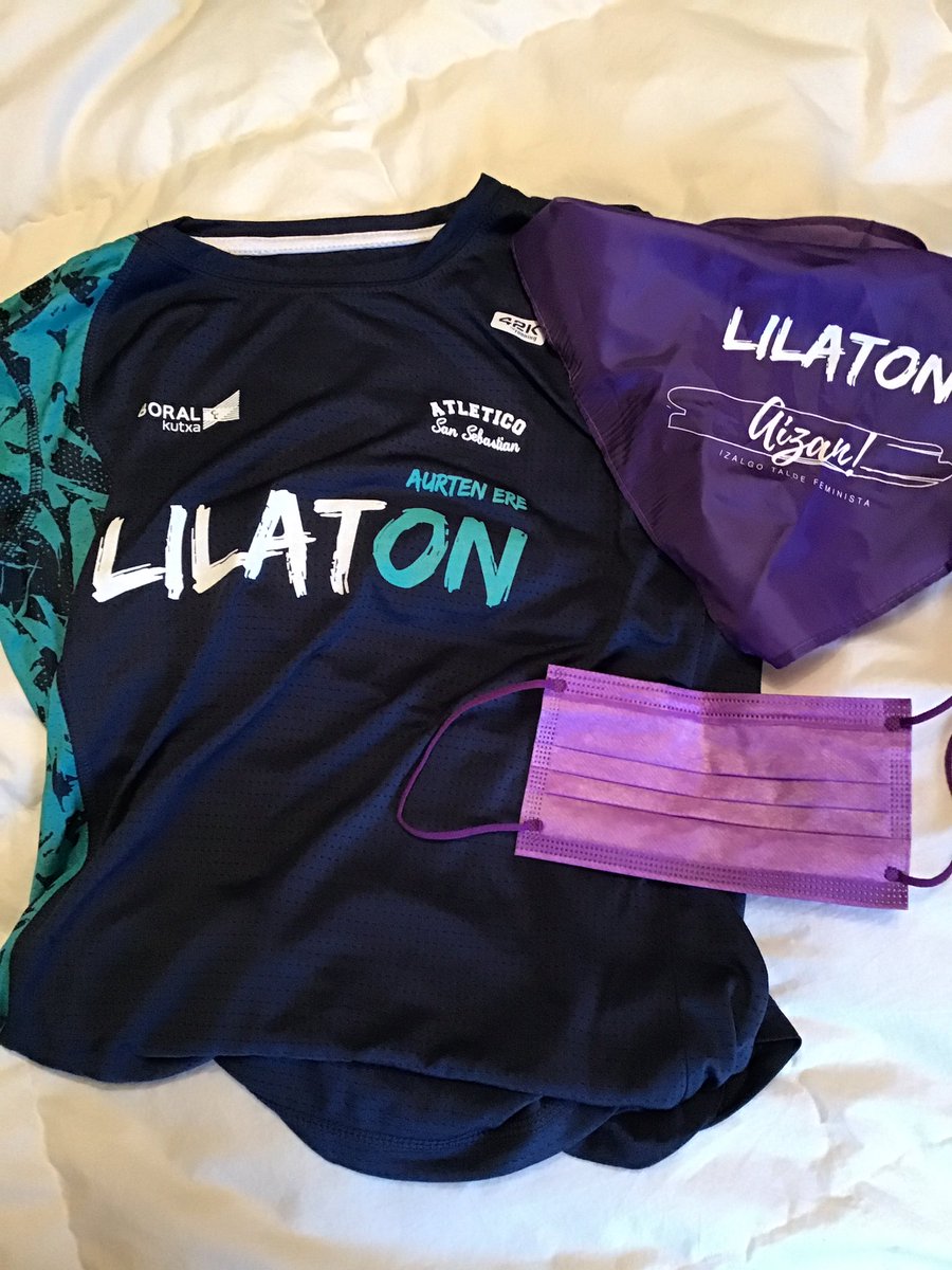eunate_'s tweet photo. Aurten ere ON! @LilatonDonostia baina #Idiazabal aldean  #Aizan taldeak antolatuta🏃‍♀️💜 https://t.co/rJBA4hFH0u