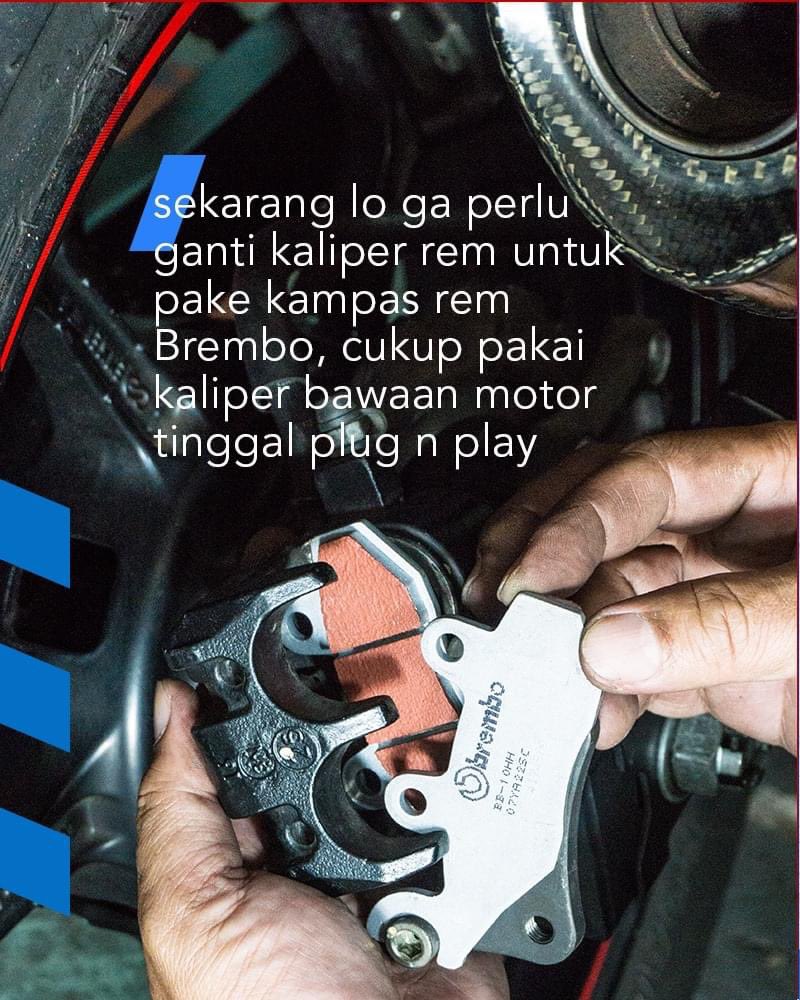 Siapkan kaliper ori mu utk menerima kampas rem BREMBO...
#brembooembrakepad #brembooembali #semangatmotor #semangatcaturmerta 
Hubungi, semangat motor, jln. Sunset road 33, seminyak, telp. 0361 8476777, wa. 0895 23553 777.