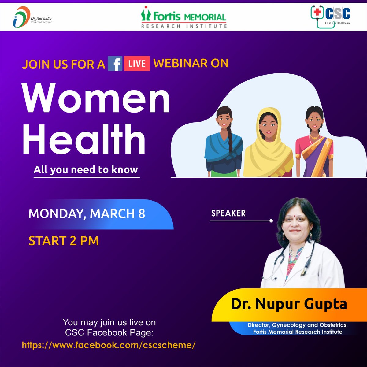 CSC Health tweet media