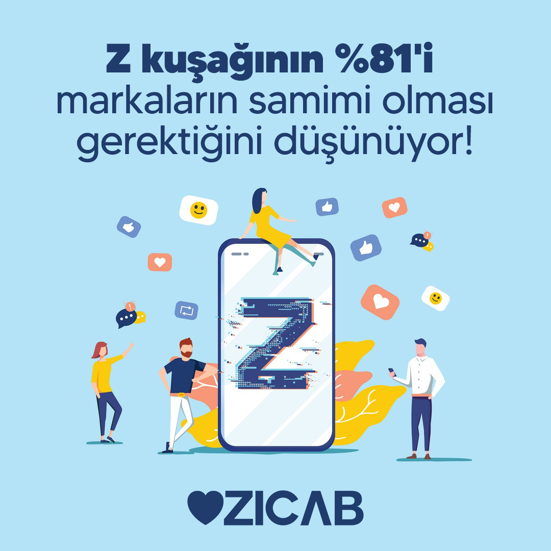 Yeni oluşturduğunuz kurumsal içerik ve stratejilerinizin özellikle Y ve Z kuşaklarına yönelik olması alacağınız etkileşimleri doğrudan etkiler. 

Gerçekçi ve samimi yaklaşım geliştirmek ve çağa ayak uydurmak için markanızı bizimle tanıştırın!,

#ozicab #zkuşağı #keşfet #reklam