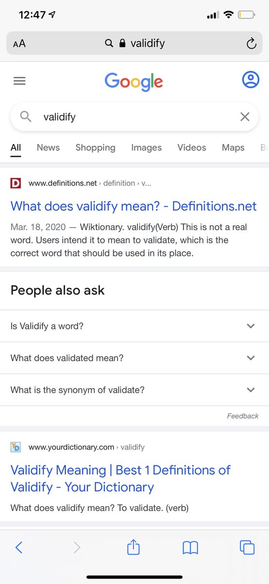 jaayday's tweet photo. Just tried to use this one. It’s been a whole since I’ve made up a word!

#validify https://t.co/h6FpTNZPxo