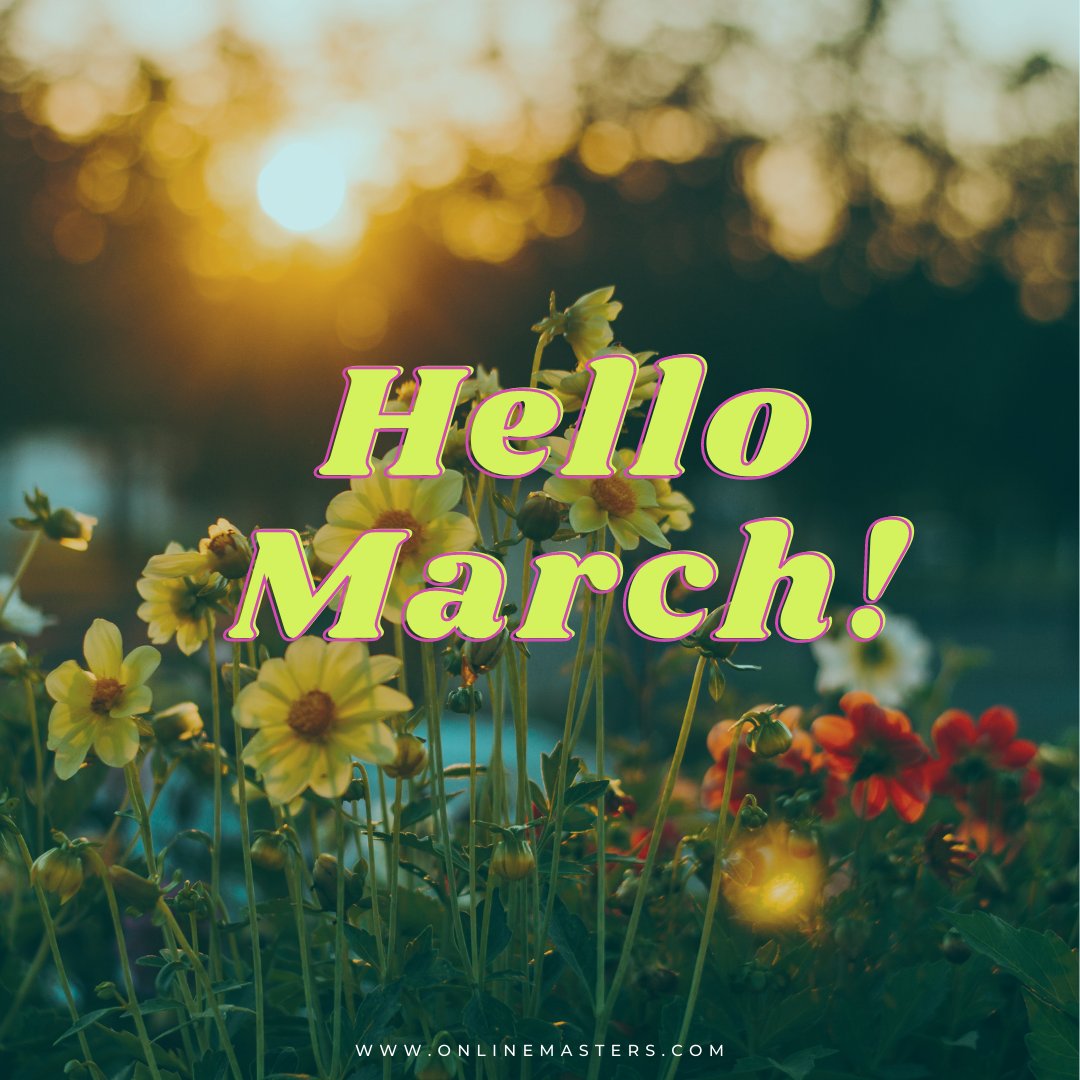 Looking forward to Spring!

#mastersdegree #universitydegree #education #MBA #gradschool #OnlineMasters