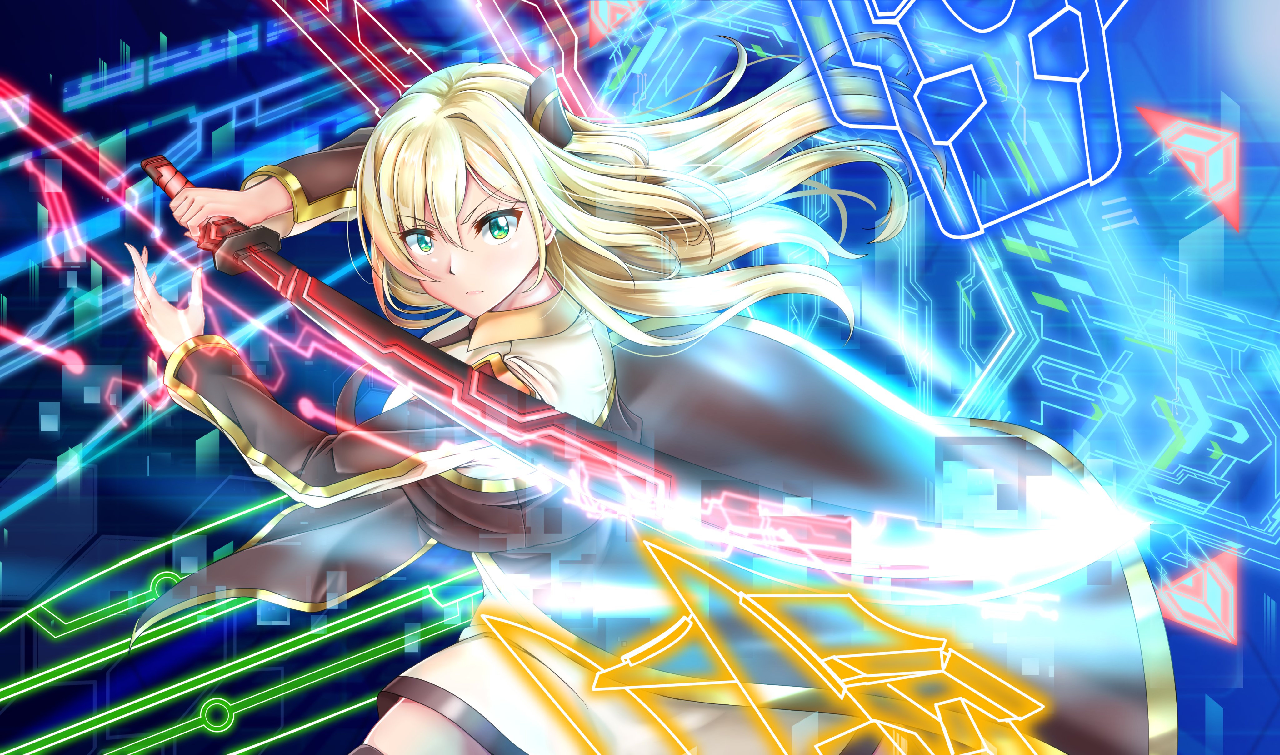 閃刀姫レイ ロゼ プレイマット 遊戯王 こーやふ Sky Striker Ace 遊戯王 閃刀姫レイ&ロゼ - chomoseのイラスト - pixiv