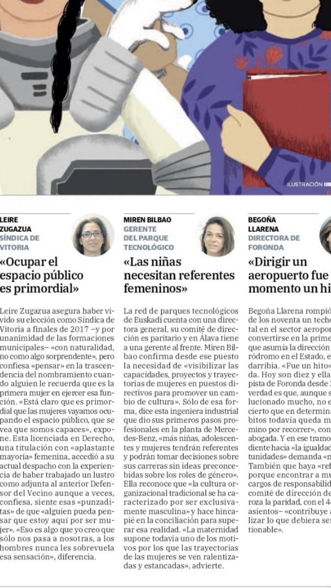 La presencia de la mujer en puestos directivos en Álava es del 19%, frente al 23% de Euskadi y al 34% a nivel estatal,datos que reflejan la necesidad de impulsar la igualdad en los puestos de dirección,políticas más innovadoras para avanzar en la diversidad y de crear referentes